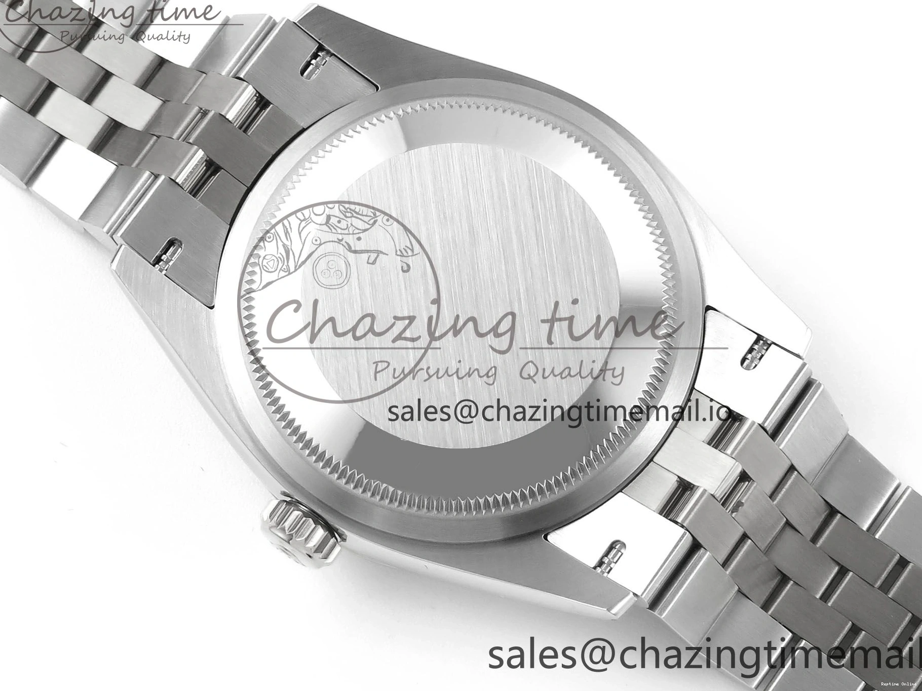 0131 SmoothTexture DateJust 36 126234 EWEF Best Edition Gray Roman Dial on Jubilee Bracelet A 609